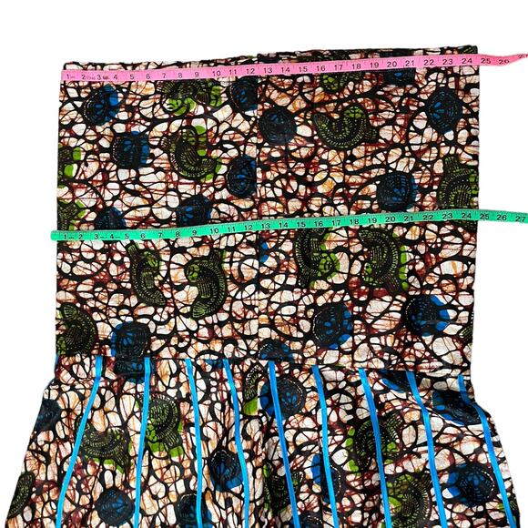 Structured Peplum Ankara Two Piece Set Plus Size 3X - Picture 14 of 14